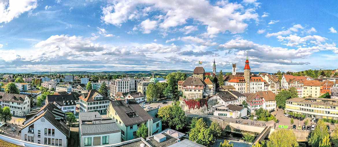 Sicht auf Frauenfeld