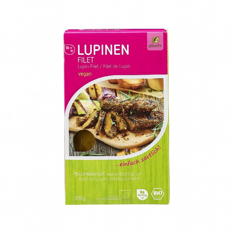 Alberts Lupinen-Filet 100 g Bio