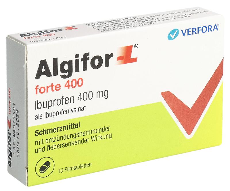 ALGIFOR-L forte Filmtabl 400 mg 10 Stk