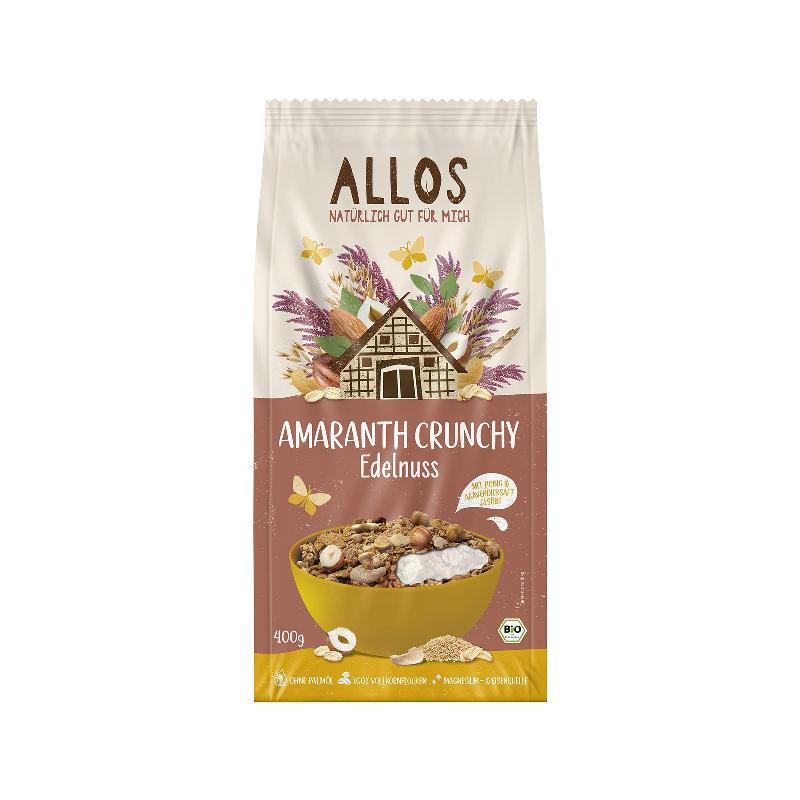 ALLOS Amaranth Crunchy Edelnuss Btl 400 g