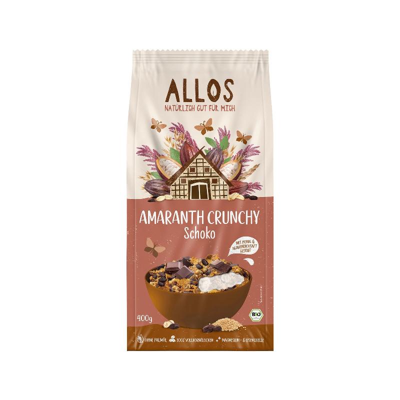 ALLOS Amaranth Crunchy Schokolade Btl 400 g