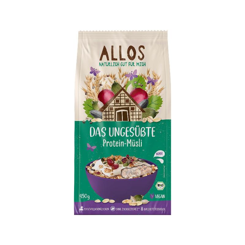 ALLOS Das ungesüsste Protein-Müsli Btl 450 g