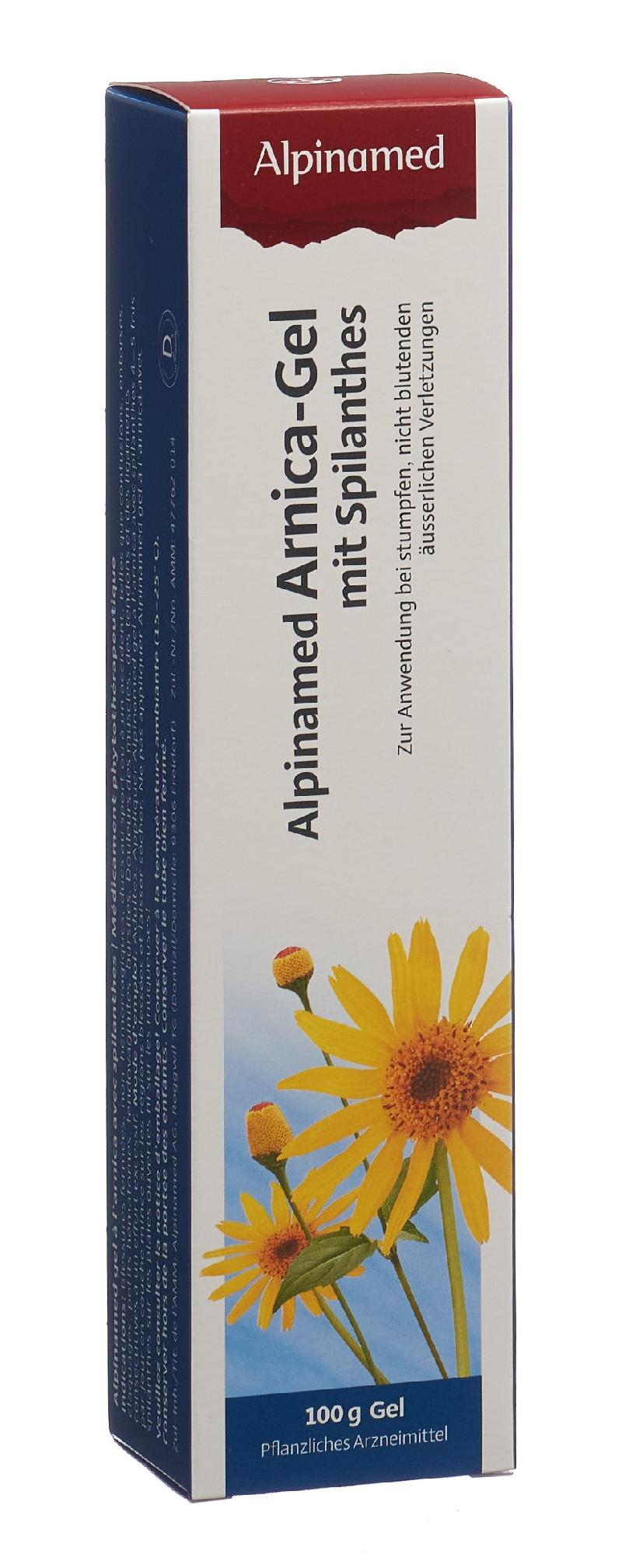 ALPINAMED Arnica Gel mit Spilanthes Tb 100 g