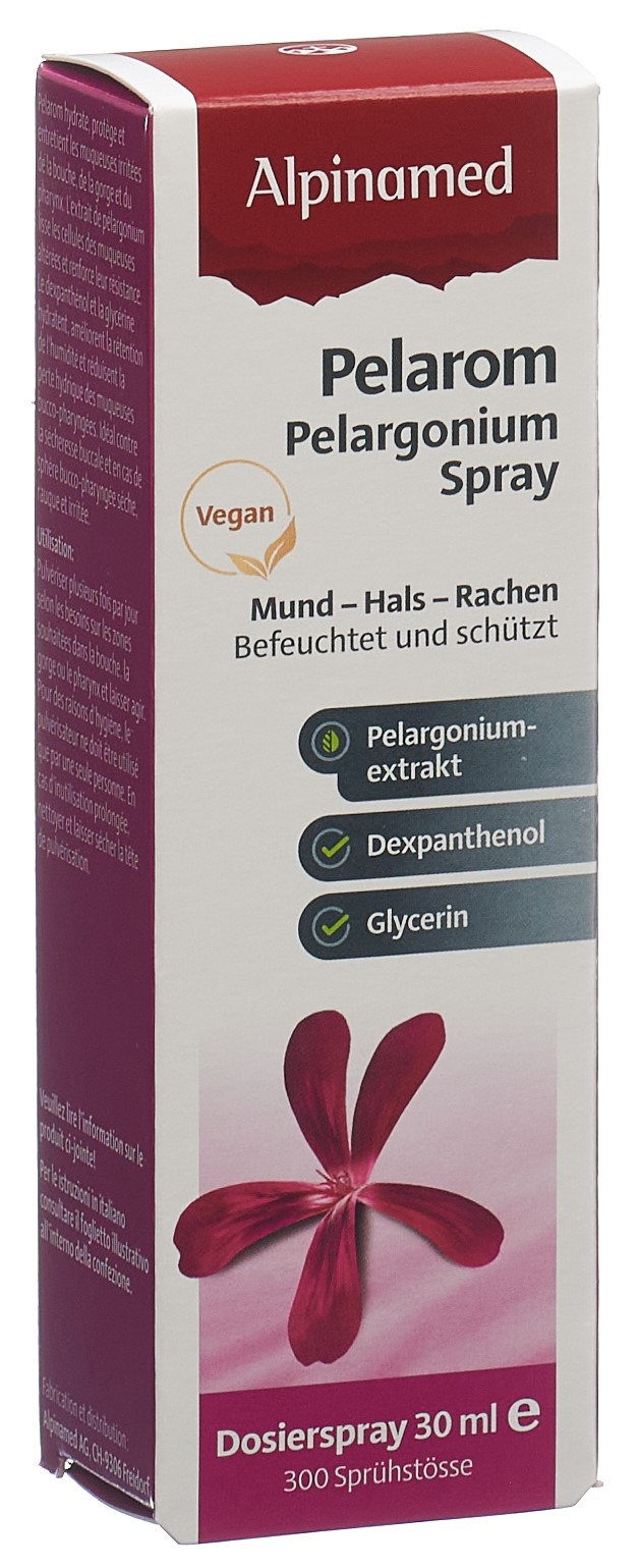 ALPINAMED Pelarom Pelargonium Spray 30 ml