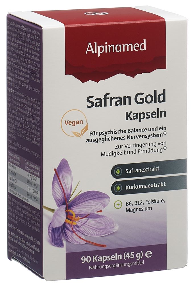 ALPINAMED Safran Gold Kaps 90 Stk