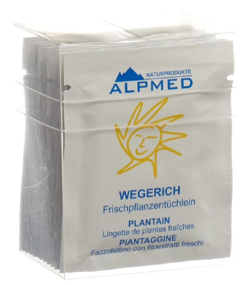 ALPMED Frischpflanzentüchlein Wegerich 13 Stk