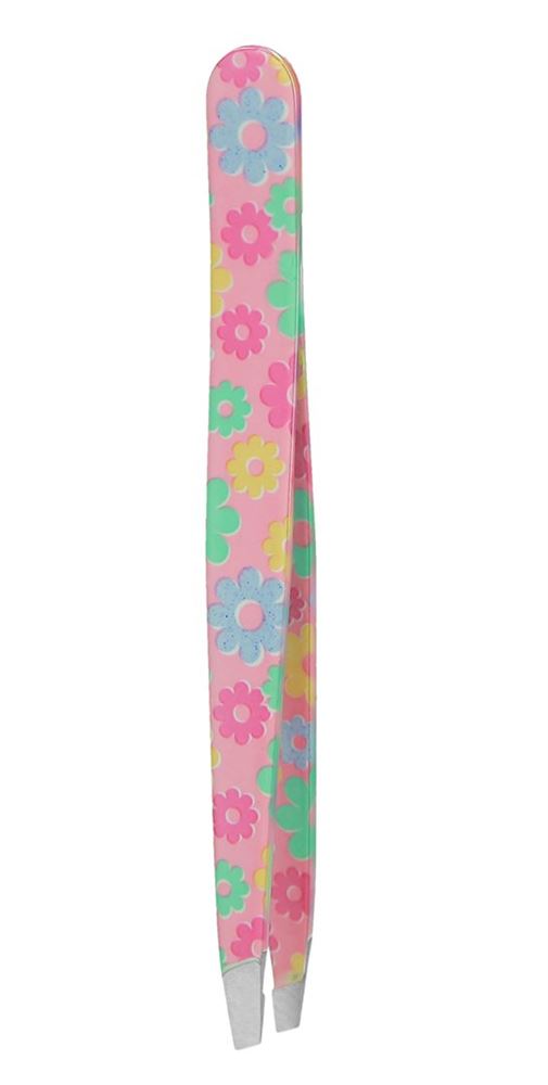 ARTLINE Kosmetikpinzette schräg Flower Power