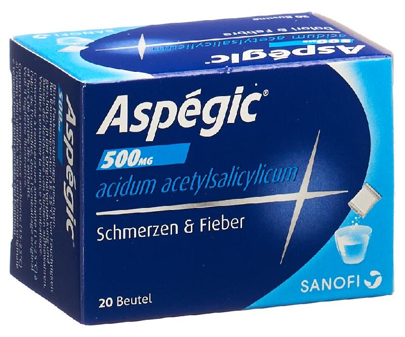 ASPEGIC Plv 500 mg Btl 20 Stk