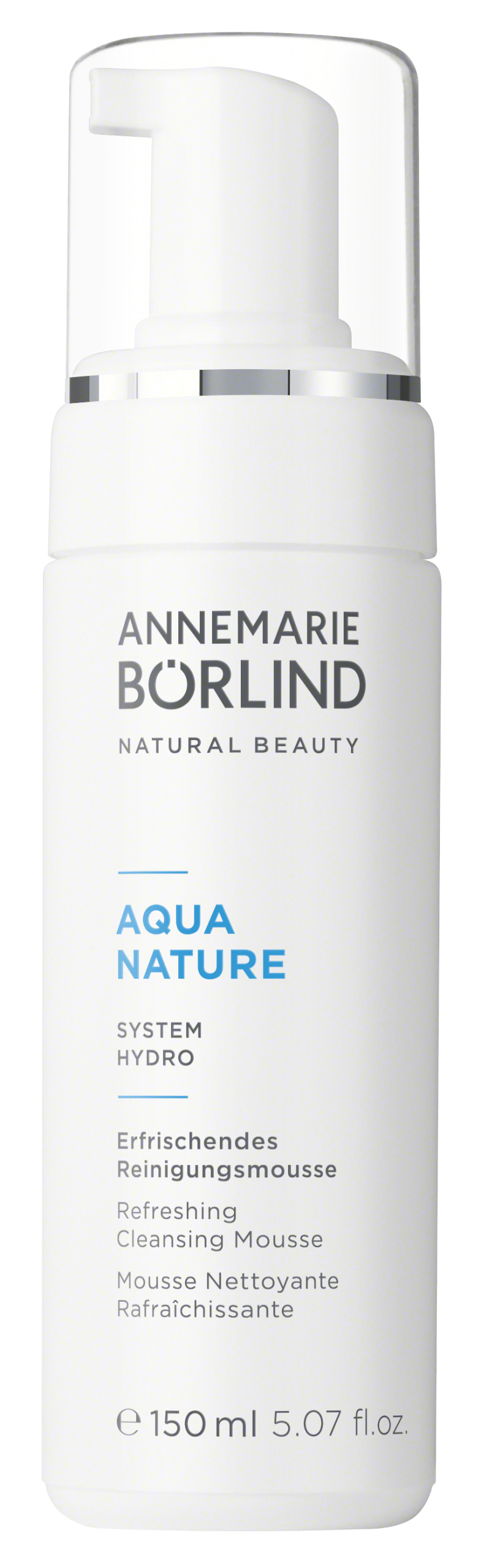 BÖRLIND AQUANATURE Reinigungsmousse Erfrisc 150 ml