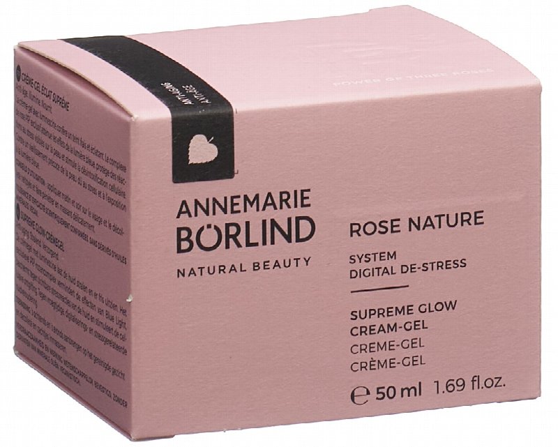 BÖRLIND ROSE NATURE Supreme Glow Cream Gel 50 ml