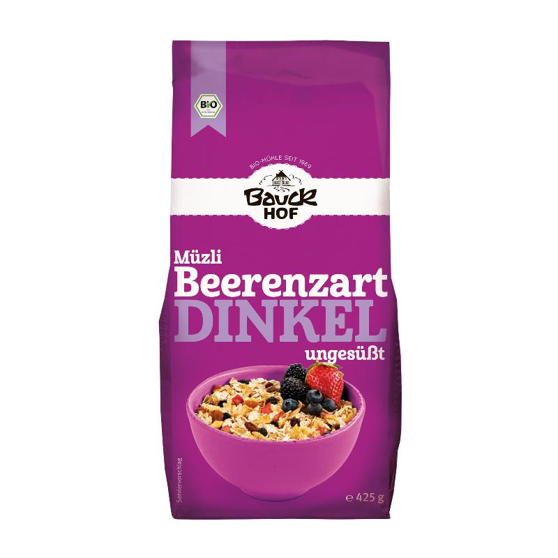 Bauck Müzli Dinkel Beerenzart Demeter