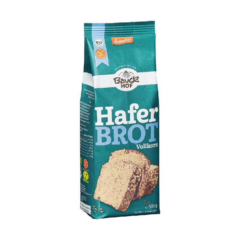BAUCKHOF Brotbackmischung Haferbrot glutenfr 500 g