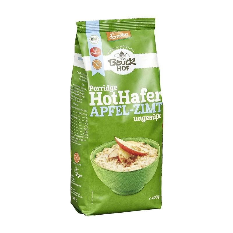 BAUCKHOF Hot Hafer Apfel-Zimt glutenfr 400 g