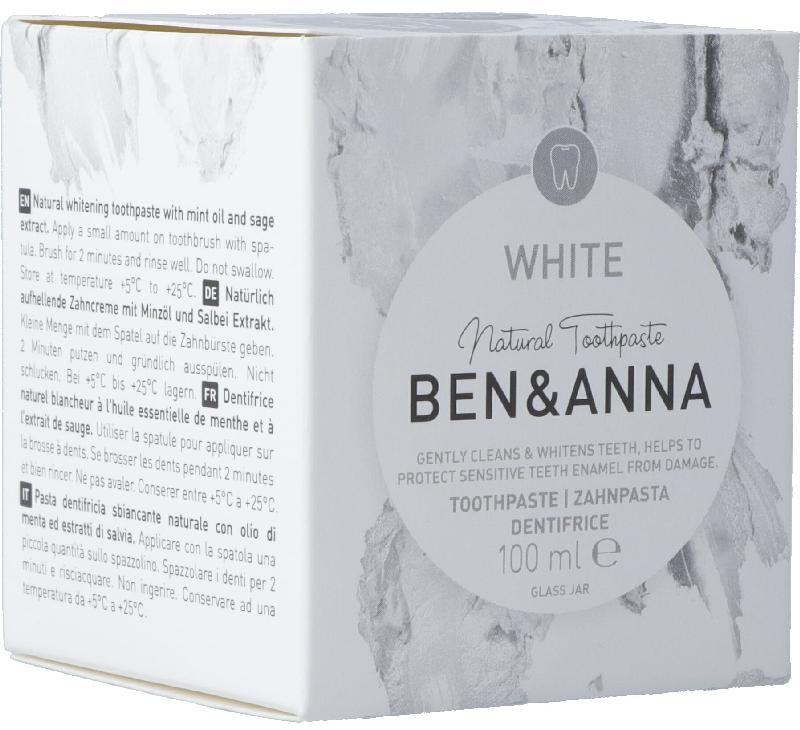 BEN&ANNA Toothpaste White 100 ml