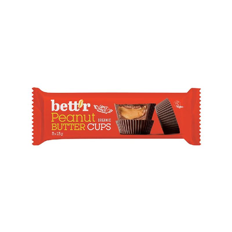 BETT'R Schokoladen-Cups Peanut Butter 39 g