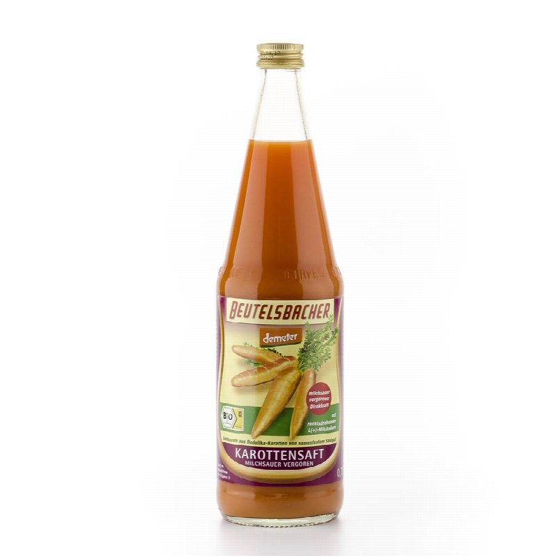 BEUTELSBACHER Karot saft Rodeli milchs Fl 0.7 lt