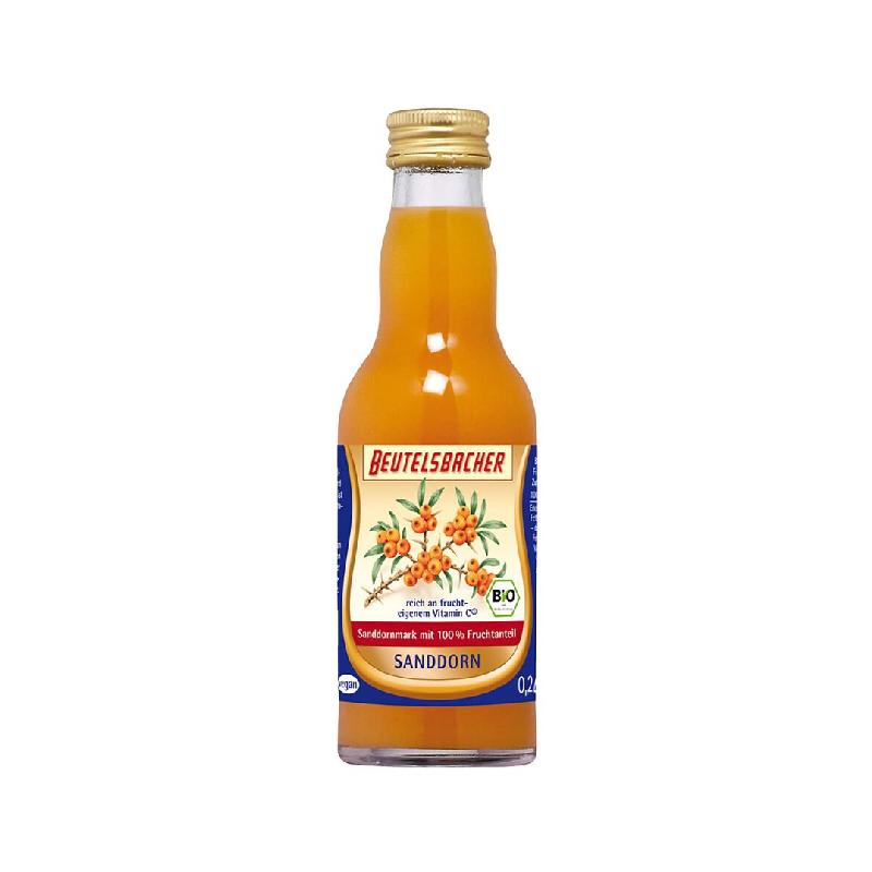 BEUTELSBACHER Sanddorn Muttersaft Glas 200 ml