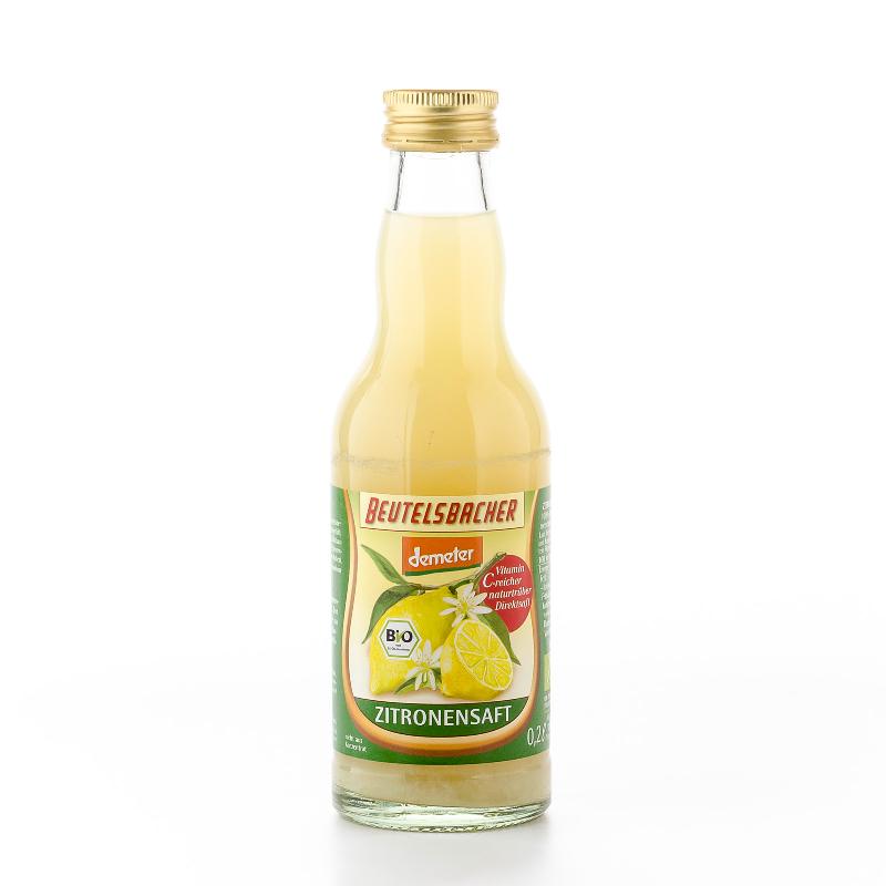 BEUTELSBACHER Zitronensaft Glasfl 200 ml