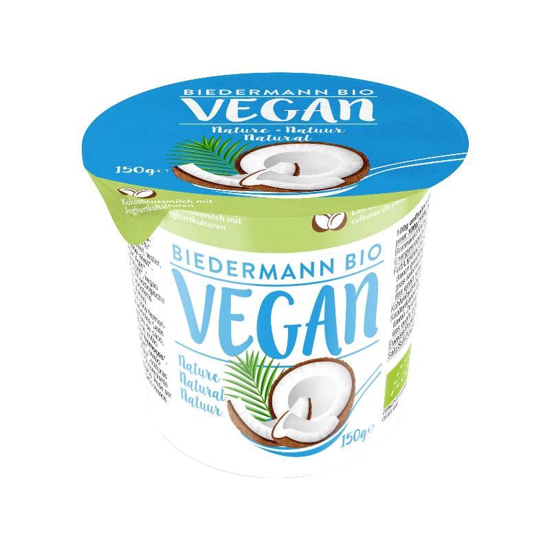 Biedermann Joghurtalternative Kokos Nature Bio Vegan