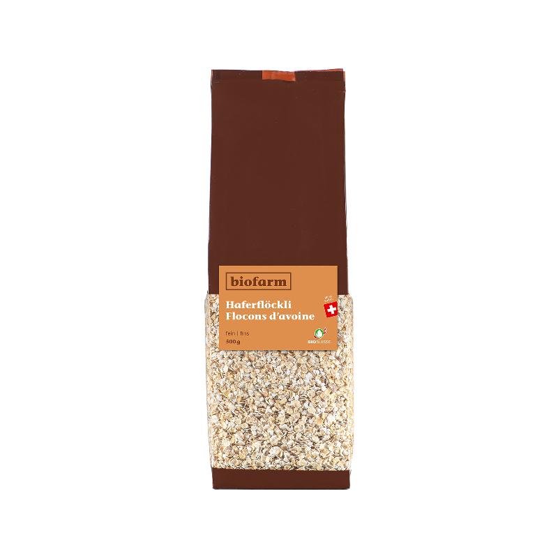 BIOFARM Haferflocken fein Knospe Btl 500 g