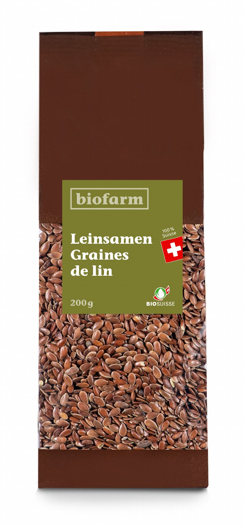 BIOFARM Leinsamen Knospe CH Btl 500 g