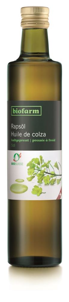 BIOFARM Rapsöl Knospe CH Fl 5 dl