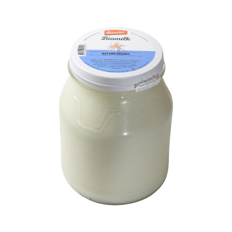 Biomilk Joghurt Nature Glas Demeter