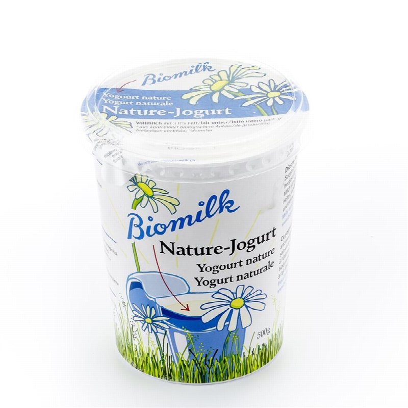 BIOMILK Joghurt Vollmilch Nature 500 g
