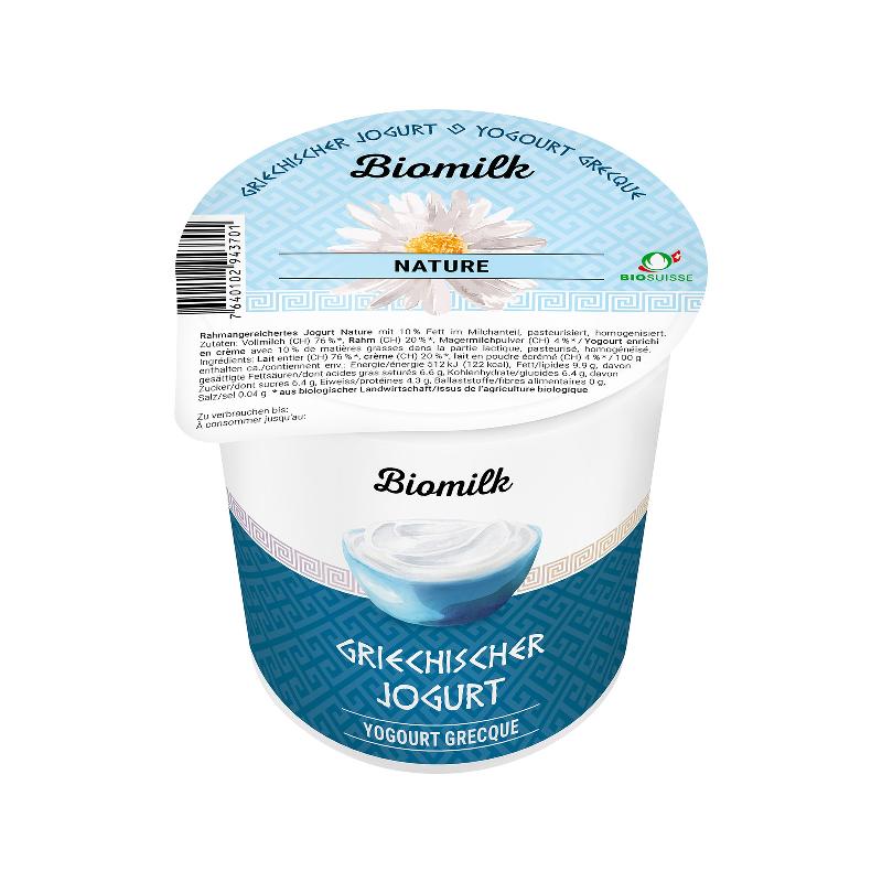 BIOMILK Joghurt Vollmilch Nature 150 g