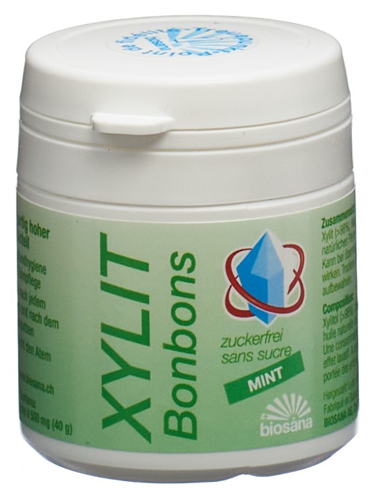 BIOSANA Xylit Bonbons Mint 80 Stk