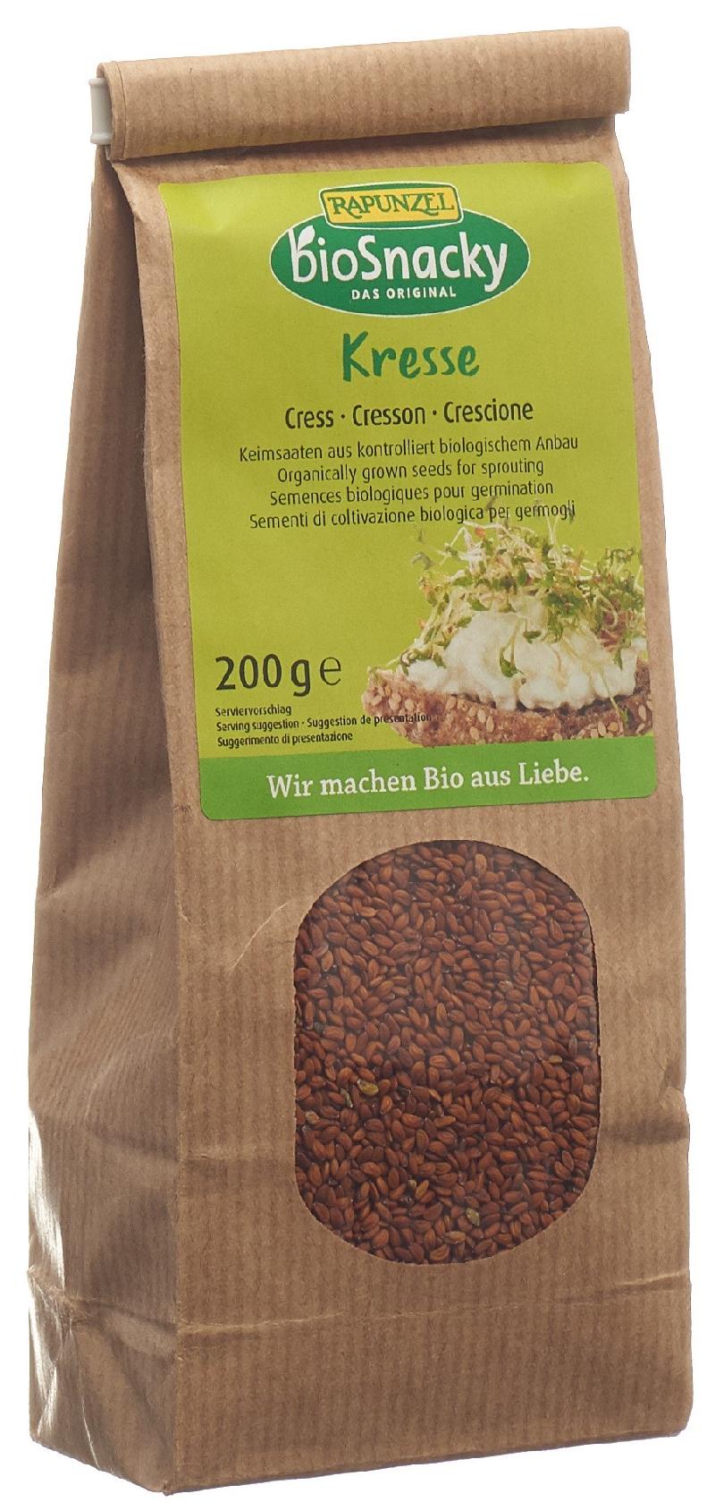 BIOSNACKY Kresse Btl 200 g