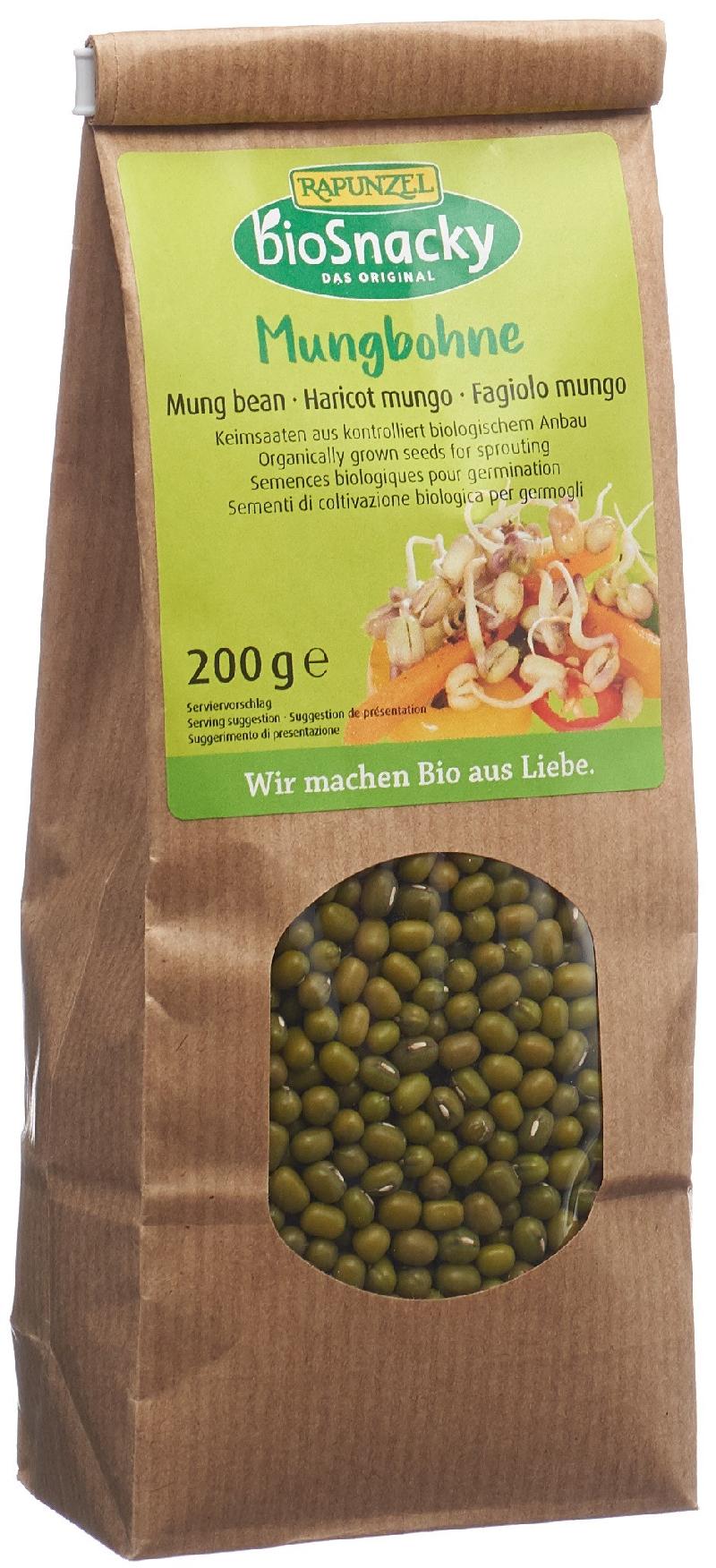 BIOSNACKY Mungbohne Btl 200 g