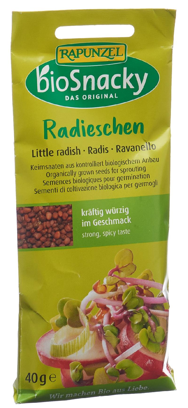BIOSNACKY Radieschen Btl 40 g