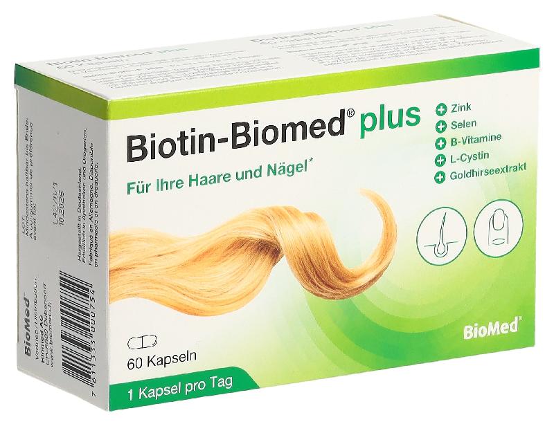 BIOTIN Biomed plus Kaps 60 Stk