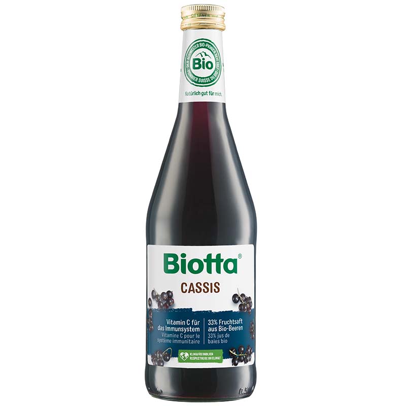 BIOTTA Cassis Bio Fl 5 dl