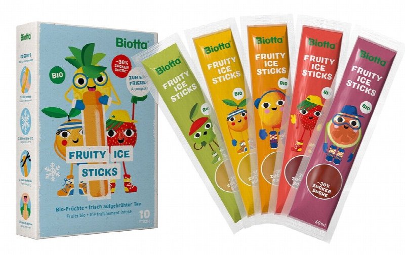 BIOTTA Fruity Ice Sticks 10 Btl 40 ml