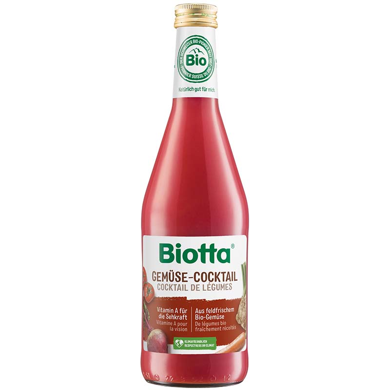 BIOTTA Gemüsecocktail Bio Fl 5 dl