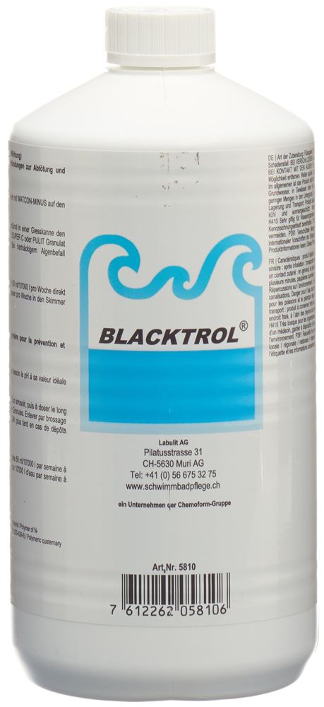 BLACKTROL Aktivator/Algenschutz liq 1 lt
