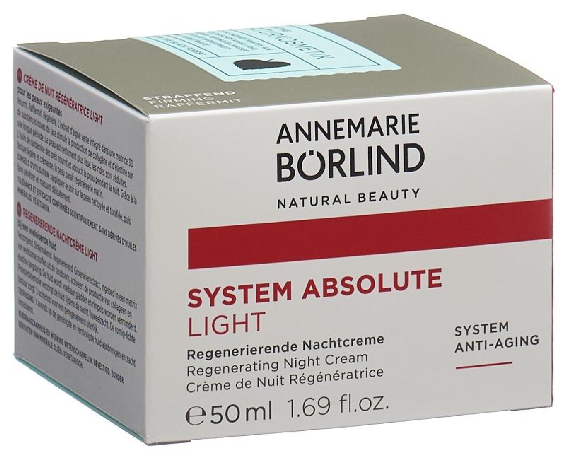 BÖRLIND ABSOLUTE Nachtcreme Light 50 ml