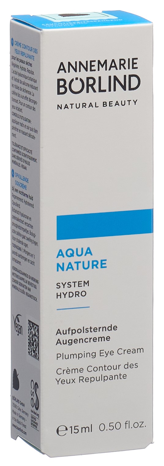 BÖRLIND AQUANATURE Augenpflege Hyaluron 15 ml