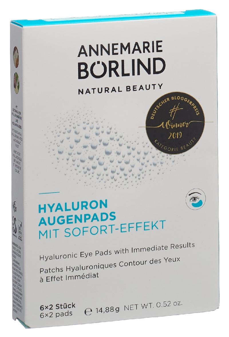 BÖRLIND Hyal Augenp Sofort Effekt 6 Stk