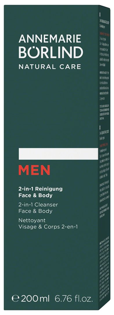 BÖRLIND Men 2 in 1 Reinig Face&Body 200 ml