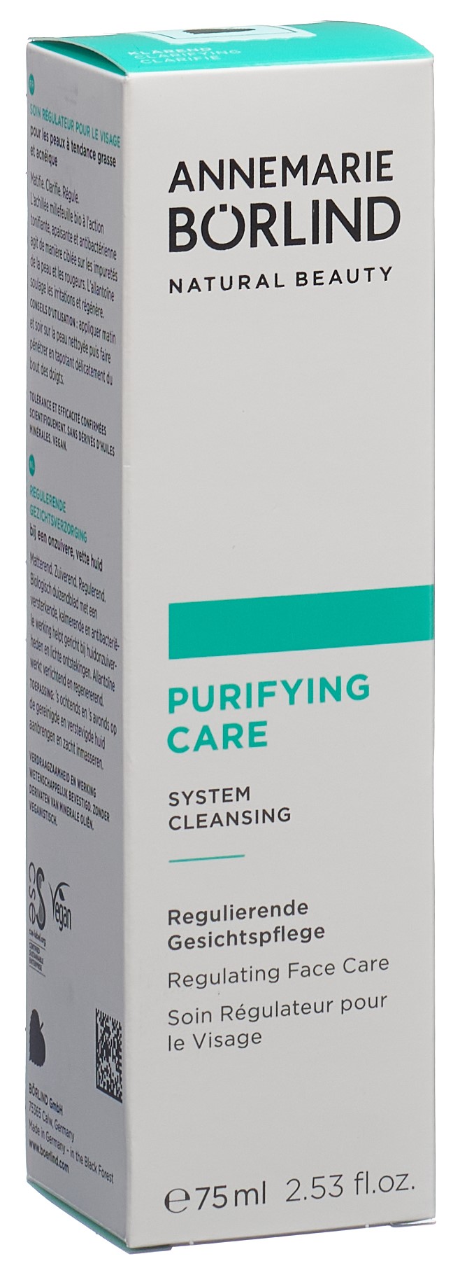 BÖRLIND PURIFYING Gesichtscreme 75 ml