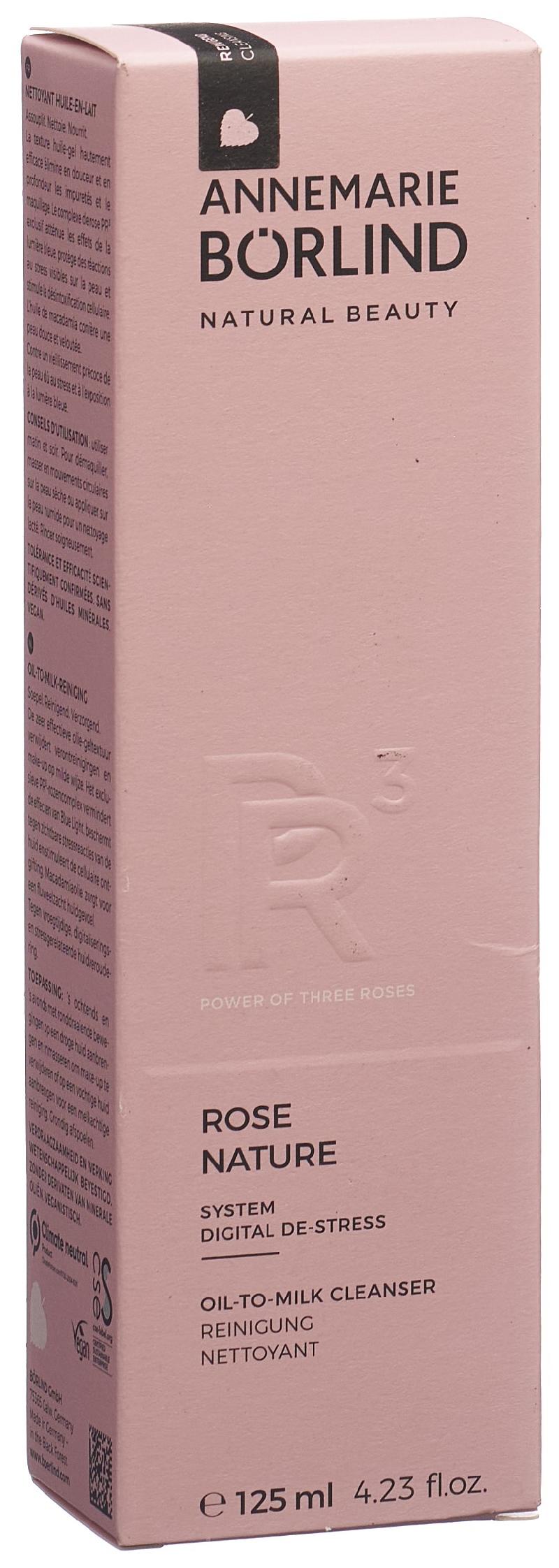 BÖRLIND ROSE NATURE Oil to Milk Cleanser 125 ml