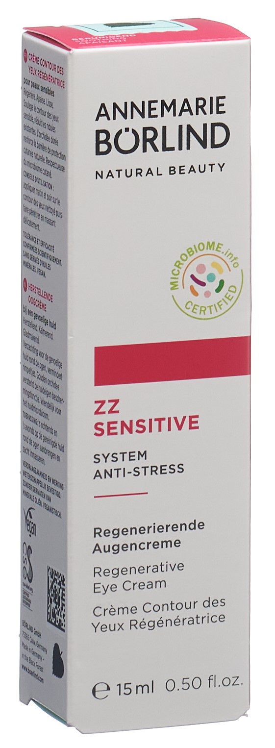 BÖRLIND ZZ SENSITIVE Regenerierende Augencr 15 ml