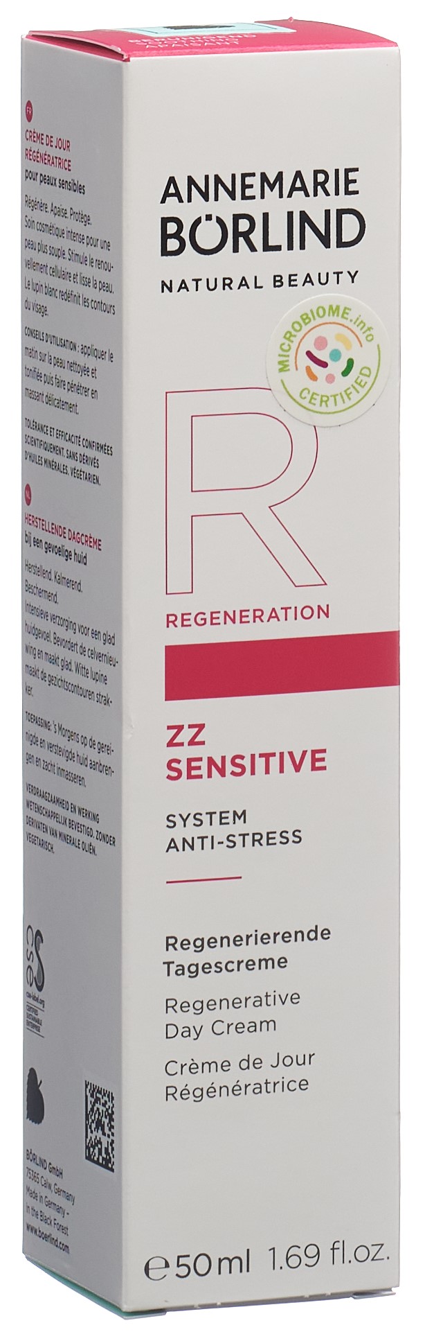 BÖRLIND ZZ SENSITIVE Regenerierende Tagescr 50 ml