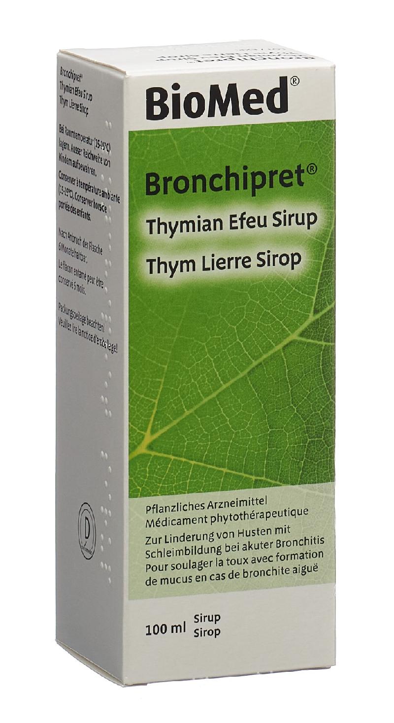 BRONCHIPRET Thymian Efeu Sirup Fl 100 ml