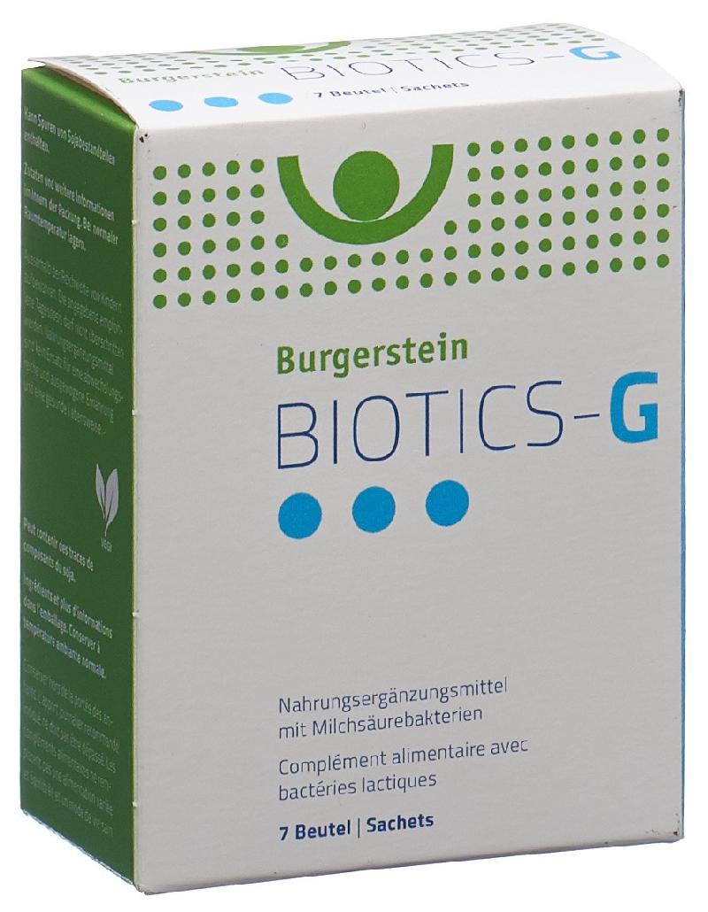 BURGERSTEIN Biotics-G Plv Btl 30 Stk