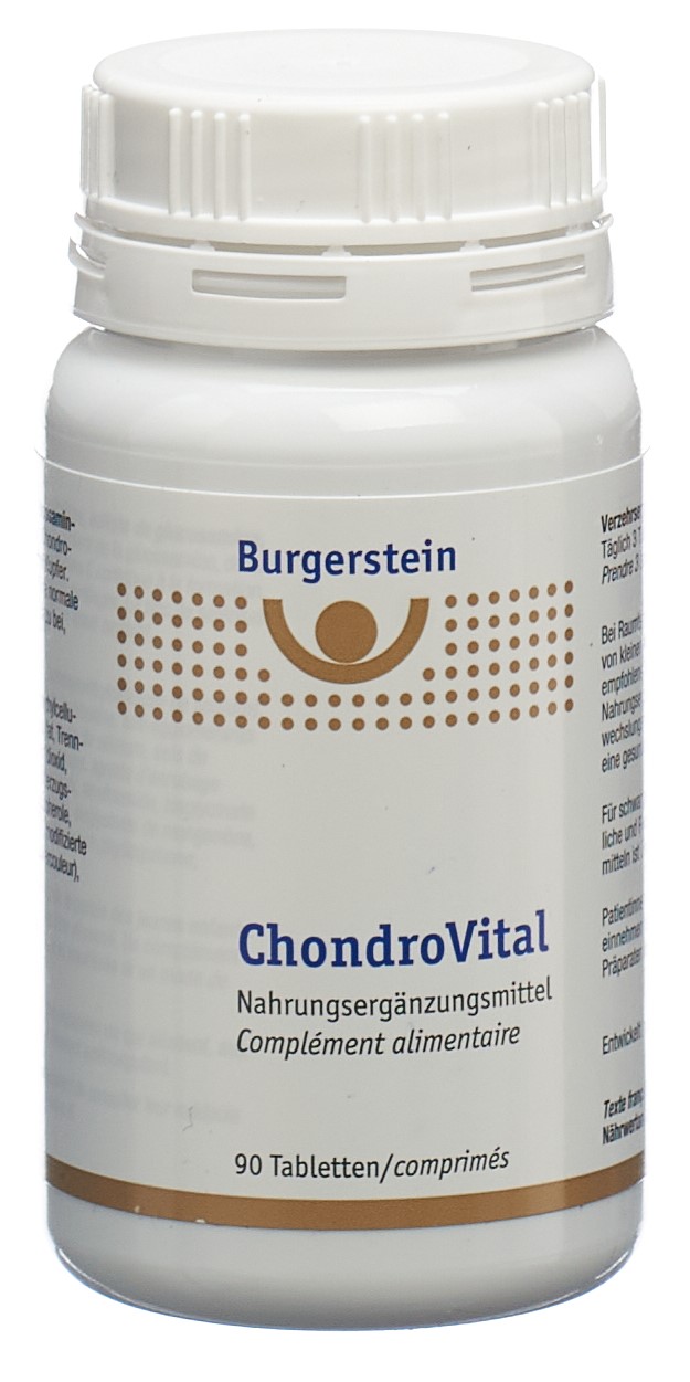 BURGERSTEIN ChondroVital Tabl Ds 90 Stk
