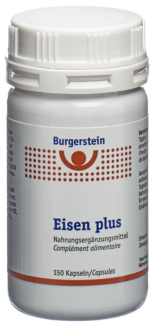 BURGERSTEIN Eisen plus Weichkaps Ds 150 Stk